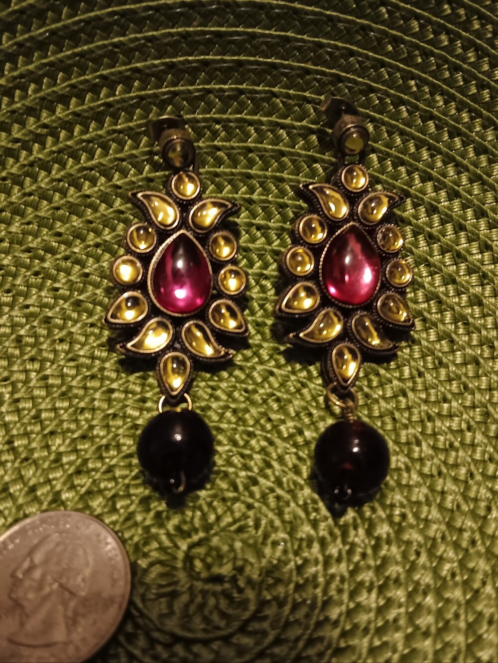 NIB Lightweight Statement Dangle Earrings | Fern Finds brand by Fern Mallis, QVC